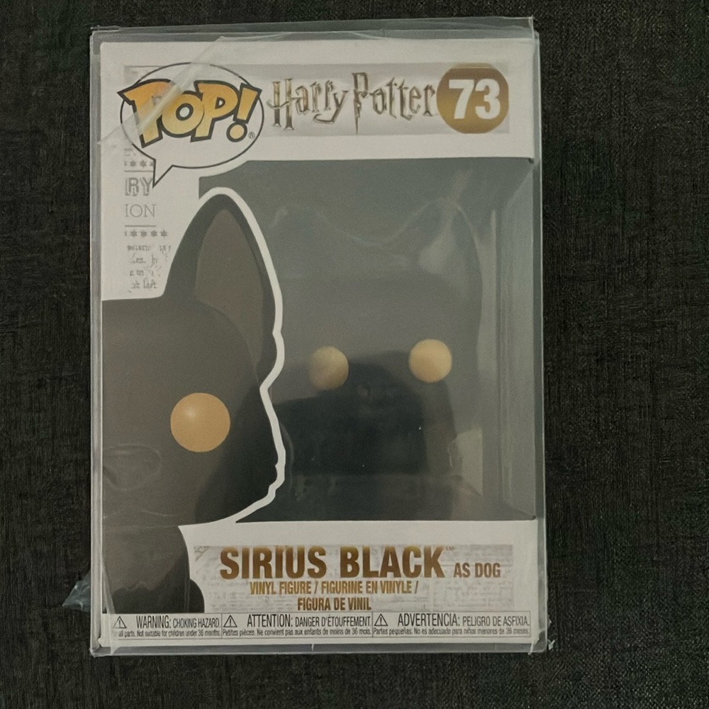 NIB Funko Pop HP 73 Sirius Black Dog